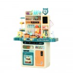 Keezi Kids Kitchen Pretend Play Set 73pcs Food Sink Cooking Utensils 
