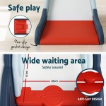 Keezi Kids Slide 3-in-1 Play Set Basketball Hoop Ring Toddler Play Activity Keezi Kids Slide 3-in-1 Play Set Basketball Hoop Ring Toddler Play Activity