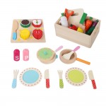 Keezi Kids Pretend Play Food Kitchen Wooden Toys Childrens Cooking Play Utensils Keezi Kids Pretend Play Food Kitchen Wooden Toys Childrens Cooking Play Utensils