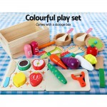 Keezi Kids Pretend Play Food Kitchen Wooden Toys Childrens Cooking Play Utensils Keezi Kids Pretend Play Food Kitchen Wooden Toys Childrens Cooking Play Utensils