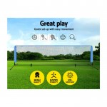 Everfit Portable Sports Net Stand For Badminton Volleyball Tennis Soccer 4m 4ft - Blue Everfit Portable Sports Net Stand For Badminton Volleyball Tennis Soccer 4m 4ft - Blue