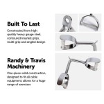 Randy & Travis D-Handle Row Gym Handle Bar Attachment Randy & Travis D-Handle Row Gym Handle Bar Attachment