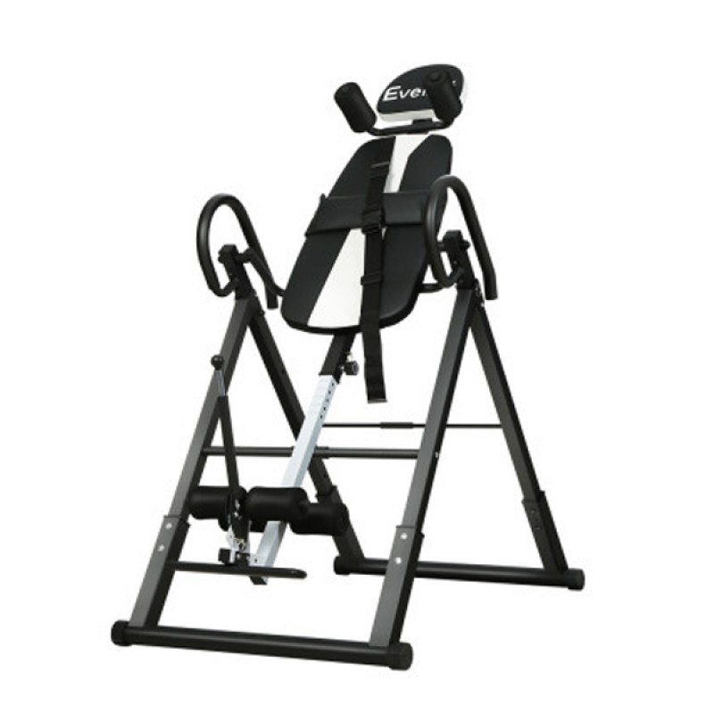 Everfit Inversion Table Gravity Exercise Inverter Back Stretcher Home Gym Everfit Inversion Table Gravity Exercise Inverter Back Stretcher Home Gym
