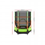 Everfit 4.5ft Trampoline Kids Mini Trampoline - Green