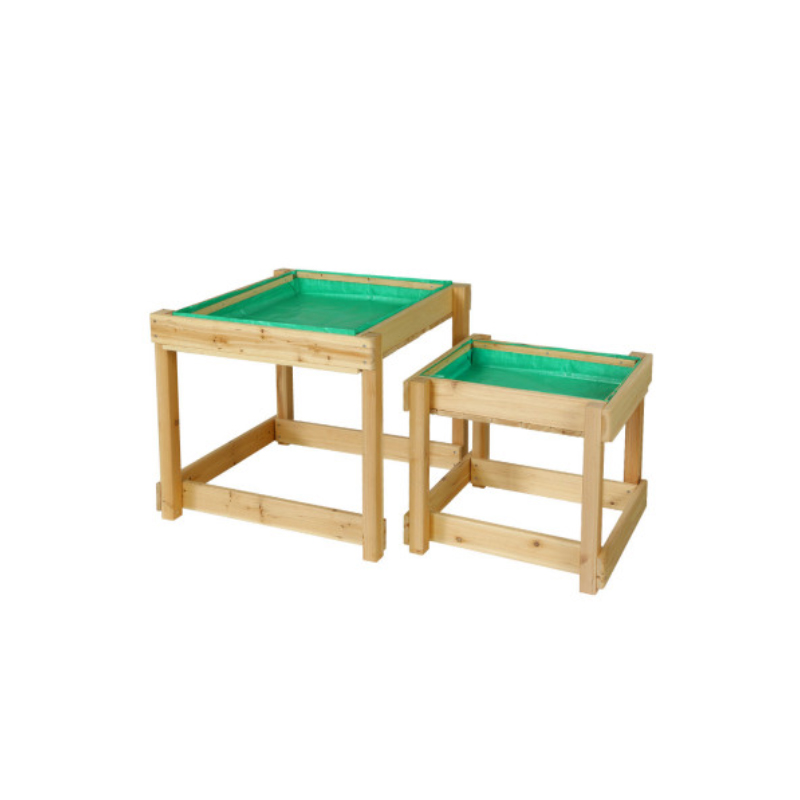 Keezi Kids Sandpit Sand and Water Wooden Table with Cover Outdoor Sand Pit Toys Keezi Kids Sandpit Sand and Water Wooden Table with Cover Outdoor Sand Pit Toys