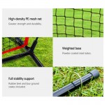 Everfit Portable Baseball Softball Sports Tennis Training Net Stand - Red Everfit Portable Baseball Softball Sports Tennis Training Net Stand - Red
