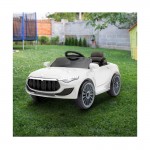 Rigo Kids Maserati Car Ride On - White Rigo Kids Maserati Car Ride On - White