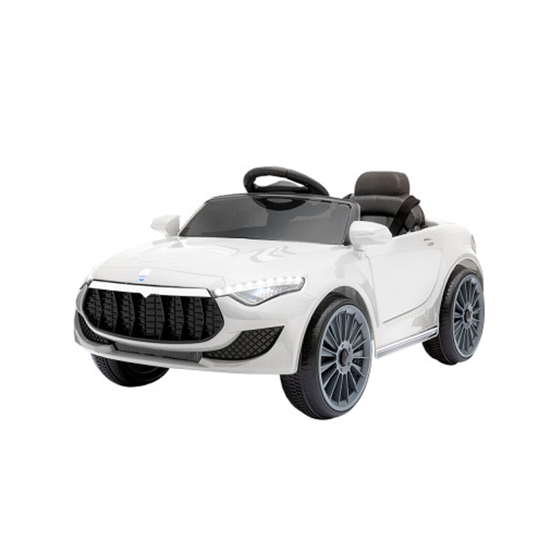 Rigo Kids Maserati Car Ride On - White Rigo Kids Maserati Car Ride On - White