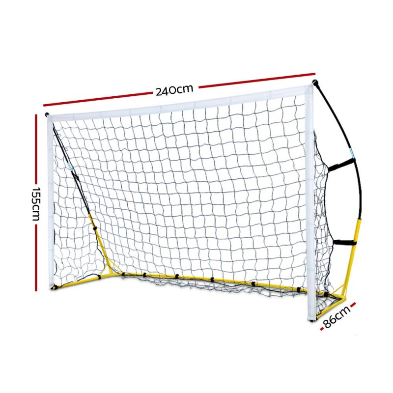 Everfit Portable Soccer Football Goal Net Kids Outdoor Training Sports Everfit Portable Soccer Football Goal Net Kids Outdoor Training Sports
