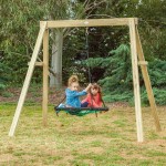 Lifespan Oakley Swing Set with 1.2m Spidey Web Swing Lifespan Oakley Swing Set with 1.2m Spidey Web Swing