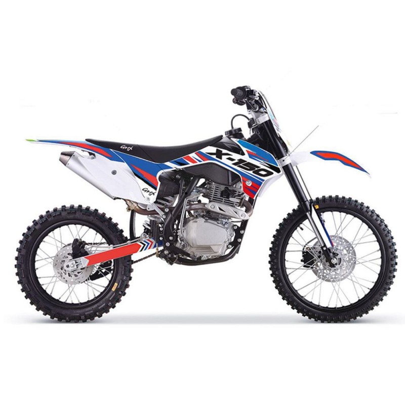 GMX X Series X-150 Dirt Bike - Blue/Red GMX X Series X-150 Dirt Bike - Blue/Red