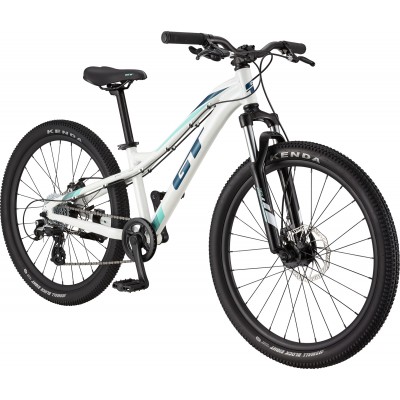 GT Bicycles Stomper Ace 24" Kids MTB Bike - Gloss Pearly White
