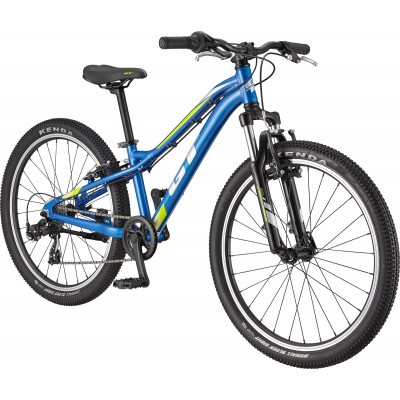 GT Bicycles Stomper Prime 24" Kids MTB Bike - Gloss Blue