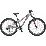 GT Bicycles Stomper Prime 24" Kids MTB Bike - Gloss Mid Silver