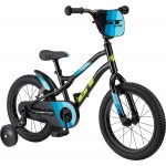 GT Bicycles Grunge 16" Kids Single Speed Bike - Gloss Black