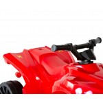 Lenoxx Rechargeable Ride On Quad Bike with Safe Braking System - Red