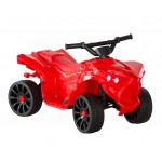 Lenoxx Rechargeable Ride On Quad Bike with Safe Braking System - Red