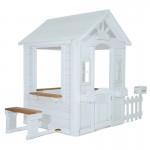 Lifespan Teddy Cubby House in White (V2)