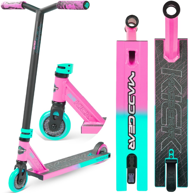 Madd Gear Kick Pro-X Scooter - Pink / Teal Madd Gear Kick Pro-X Scooter - Pink / Teal