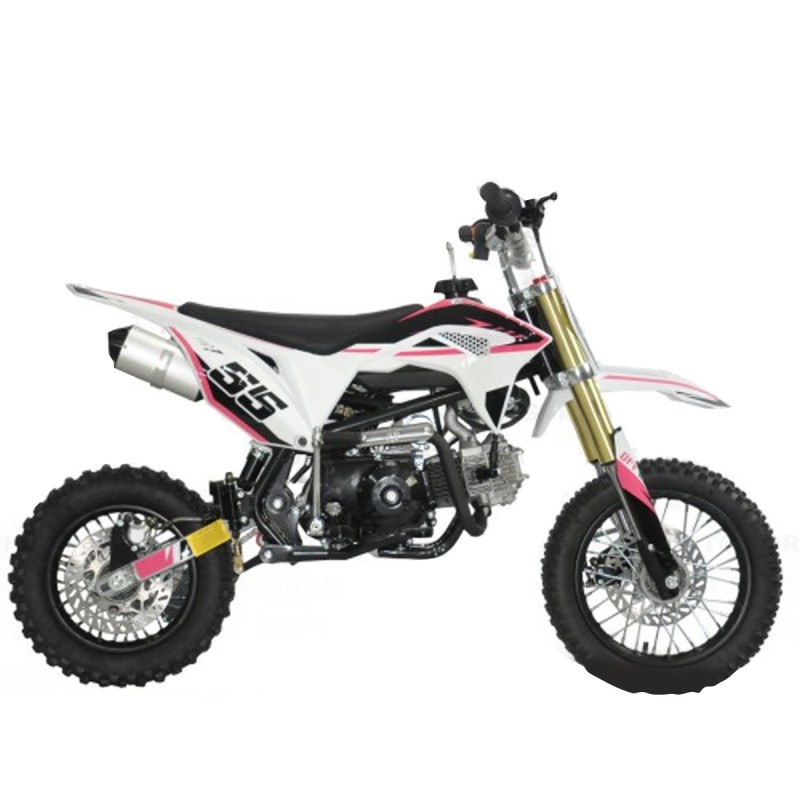 MW 90cc Semi Auto Dirt Bike Small Wheel Pink MW 90cc Semi Auto Dirt Bike Small Wheel Pink