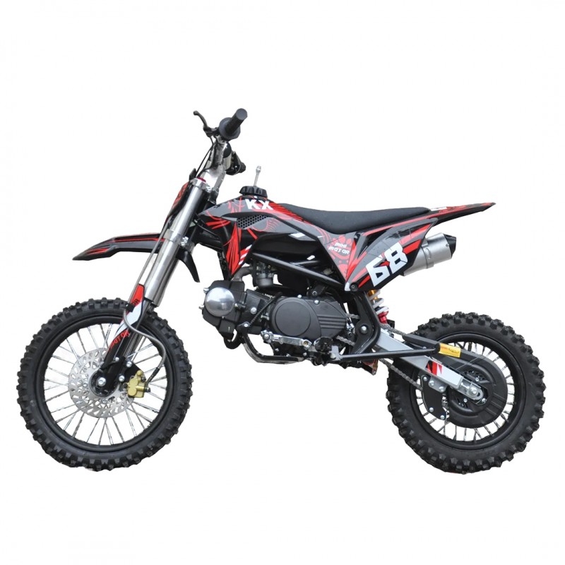 MW 125cc Dirt Bike X Small Wheel Red MW 125cc Dirt Bike X Small Wheel Red