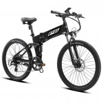 Progear E-Rover MTB 26" Electric Folding Bike - Gloss Black Progear E-Rover MTB 26" Electric Folding Bike - Gloss Black