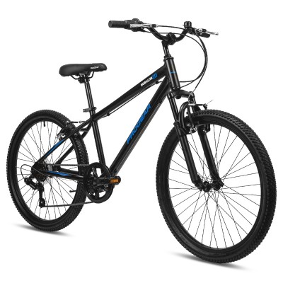 Progear DuraLite 7 Speed 24" Kids Bike - Obsidian