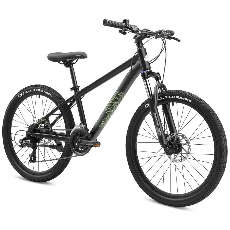 XDS Icon Phantom 24" Kids MTB Bike - Black XDS Icon Phantom 24" Kids MTB Bike - Black