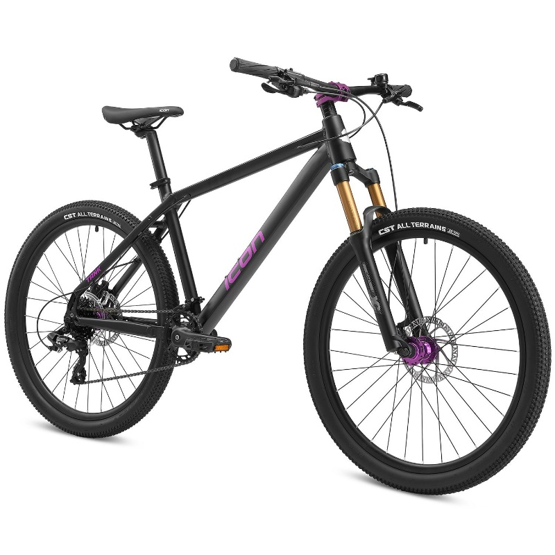 XDS Icon Tank 26" x 17" MTB Bike - Black / Purple XDS Icon Tank 26" x 17" MTB Bike - Black / Purple