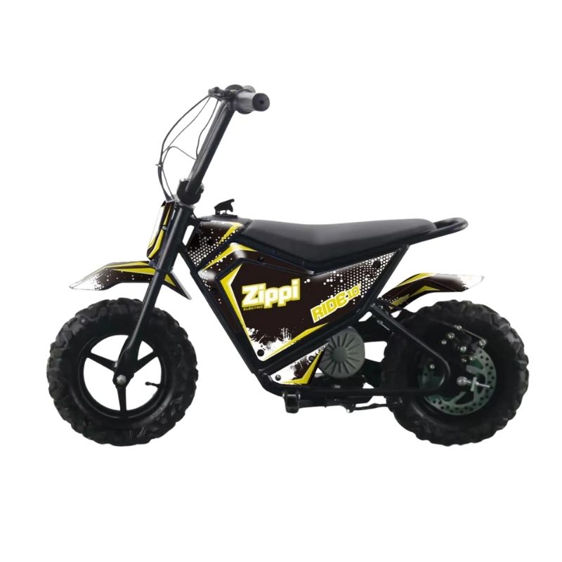 Zippi Ride 10" Kids Electric Bike - Yellow Zippi Ride 10" Kids Electric Bike - Yellow