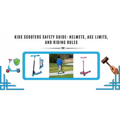 Kids Scooters Safety Guide: Helmets, Age Limits, and Riding Rules