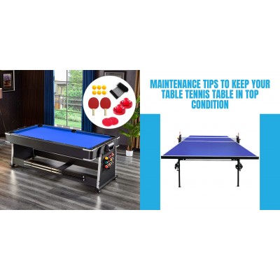 Maintenance Tips to Keep Your Table Tennis Table in Top Condition