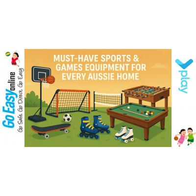 Must-Have Sports & Games Equipment for Every Aussie Home