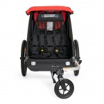 Burley Honey Bee Bike Trailer Red Burley Honey Bee Bike Trailer Red