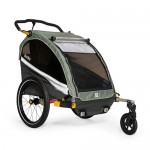 Burley D' Lite X Double Bike Trailer Green Burley D' Lite X Double Bike Trailer Green