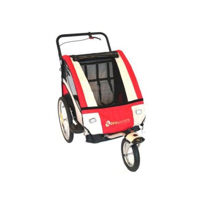Pro Series Child Bike Bicycle Trailer Jogger Red