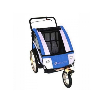 Pro Series Child Bike Bicycle Trailer Jogger Blue