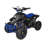 GMX 110cc Ripper-X Junior Kids Quad Bike - Black / Blue GMX 110cc Ripper-X Junior Kids Quad Bike - Black / Blue