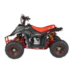 GMX 110cc Ripper-X Junior Kids Quad Bike - Black / Red GMX 110cc Ripper-X Junior Kids Quad Bike - Black / Red