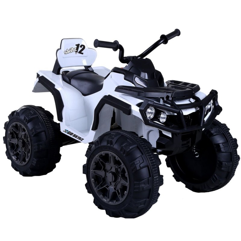 Go Skitz Adventure Electric Quad Bike White Go Skitz Adventure Electric Quad Bike White