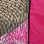 OZ Trampolines Summit Round 8 Ft. Above Ground Trampoline - Pink
