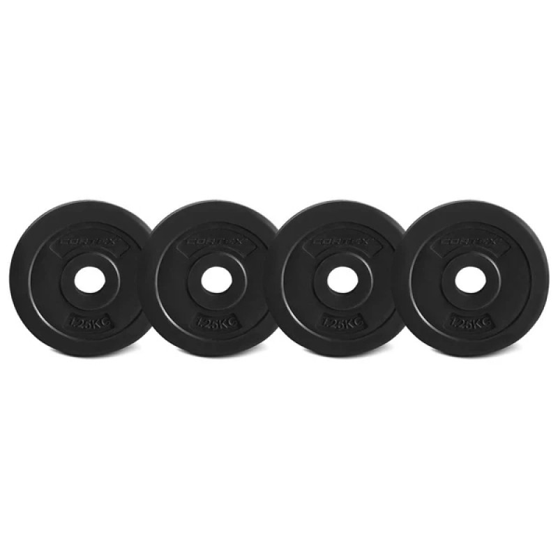 Lifespan CORTEX 1.25kg EnduraShell 25mm Standard Plates (Set of 4) Lifespan CORTEX 1.25kg EnduraShell 25mm Standard Plates (Set of 4)