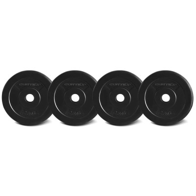 Lifespan CORTEX 2.5kg EnduraShell 25mm Standard Plates (Set of 4)