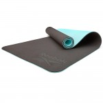 Reebok Double Sided Yoga Mat (6mm Blue) Reebok Double Sided Yoga Mat (6mm Blue)
