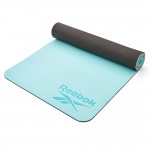 Reebok Double Sided Yoga Mat (6mm Blue) Reebok Double Sided Yoga Mat (6mm Blue)