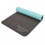 Reebok Double Sided Yoga Mat (6mm Blue) Reebok Double Sided Yoga Mat (6mm Blue)