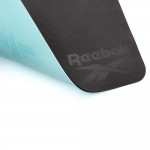 Reebok Double Sided Yoga Mat (6mm Blue) Reebok Double Sided Yoga Mat (6mm Blue)