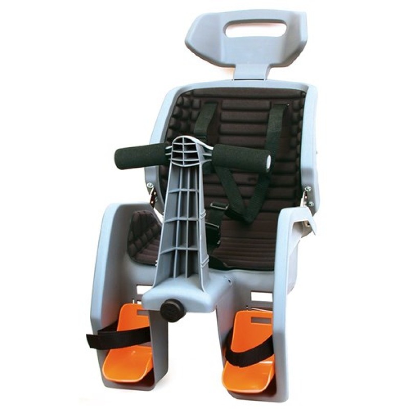 Deluxe Grey Bicycle Child/Baby Seats With 26" Rack Deluxe Grey Bicycle Child/Baby Seats With 26" Rack