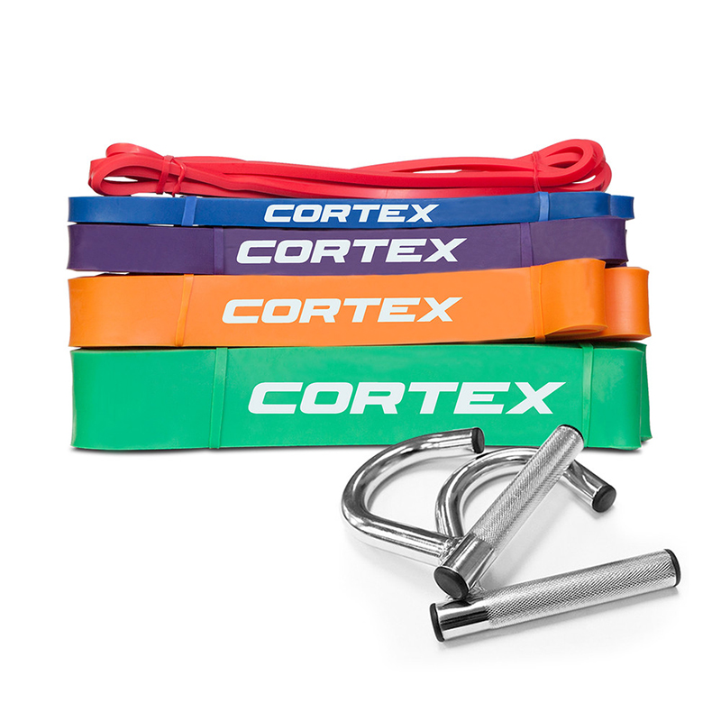 Lifespan Cortex Resistance Bands Set of 5 & Handles Lifespan Cortex Resistance Bands Set of 5 & Handles