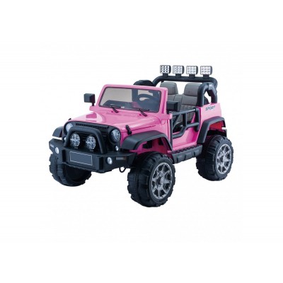Go Skitz 12V Jeep Style Electric Ride On Pink